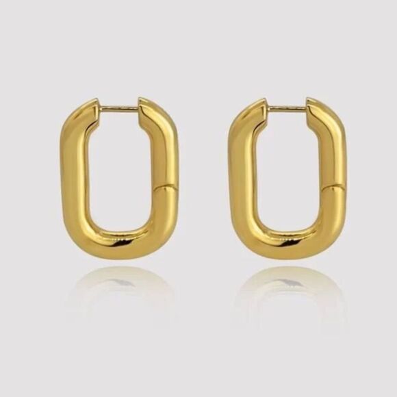 miramira Jewelry - Miramira New York Lexington oval hoops. NWOT.